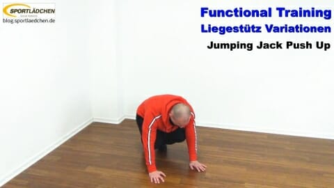 Functional Training Liegestuetze Jumping Jack 1