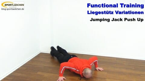 Functional Training Liegestuetze Jumping Jack 2