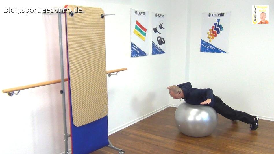 Fitball Übung 1