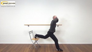 Krafttraining ohne Geräte | Die einbeinige Kniebeuge Krafttraining ohne Geräte | Die einbeinige Kniebeuge