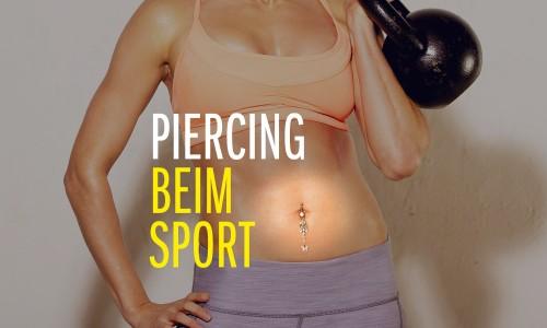 Verletzungsrisiko beim Sport durch Piercing