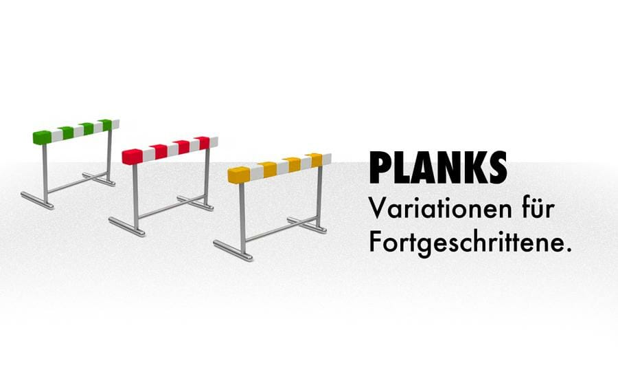 Plank Übung effektiv: Variationen für Fortgeschrittene