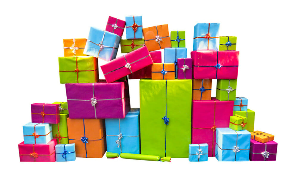 Geschenkverpackungen zum Thema: Die besten Fitness Geschenke